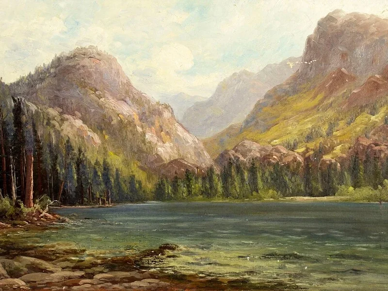 1859-Kunz Meyer-Waldeck - Paesaggio